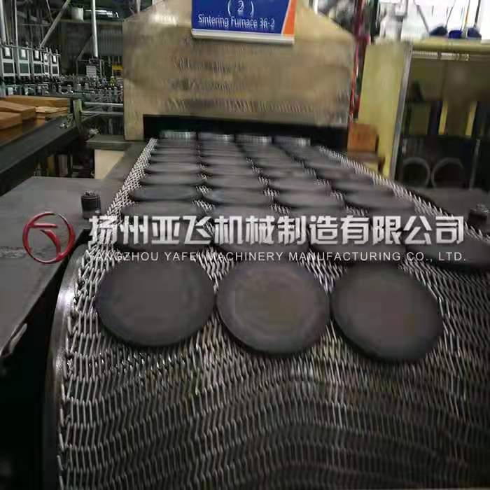 粉末冶金烧结耐高温网带高温运行中的运用技巧